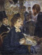 Pierre Renoir At the Cafe France oil painting artist